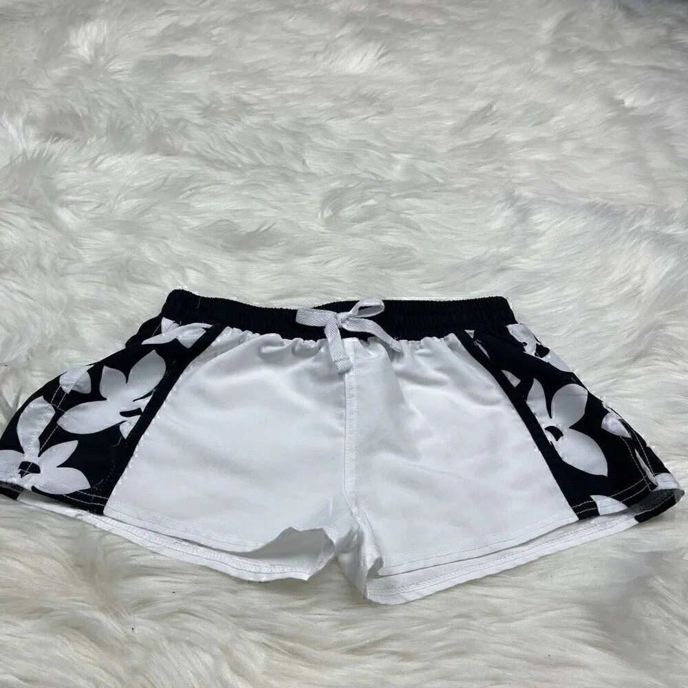 NEW RAISINS Swimsuit Tank Set 2pc GIRLS Size 7 Point Dume Floral Top Shorts.